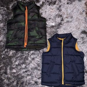 2 New With Tags Toddler Boy Frost Free Vest